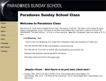 Tablet Screenshot of paradoxes.org